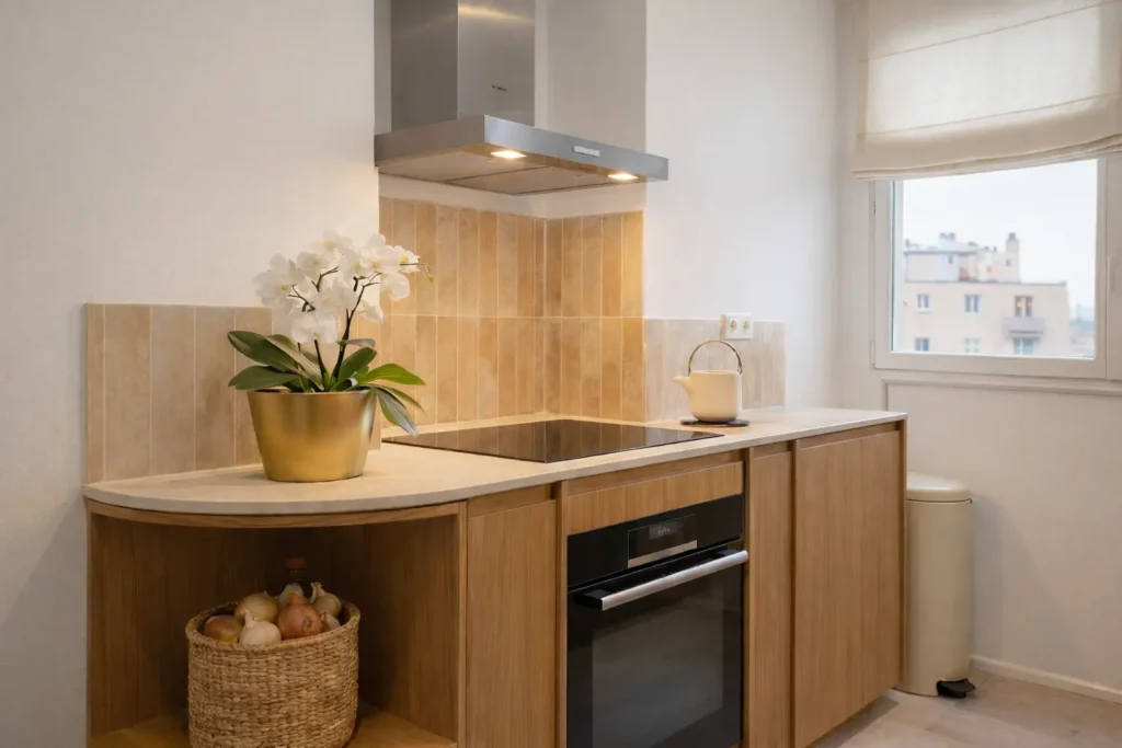 Rénovation appartement Marseille 7e - îlot arrondi